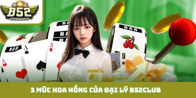 Cấu trúc 3 mức hoa hồng hấp dẫn của đại lý B52CLUB